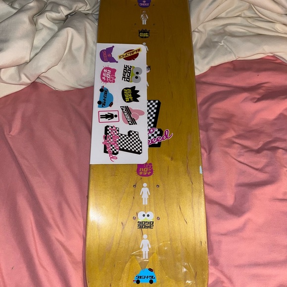 KUROMI SANRIO X GIRL SKATE DECK TOKYO SPEED BREANA GEERING - Picture 2 of 2